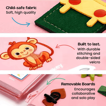 Blipza™ Montessori Busy Board