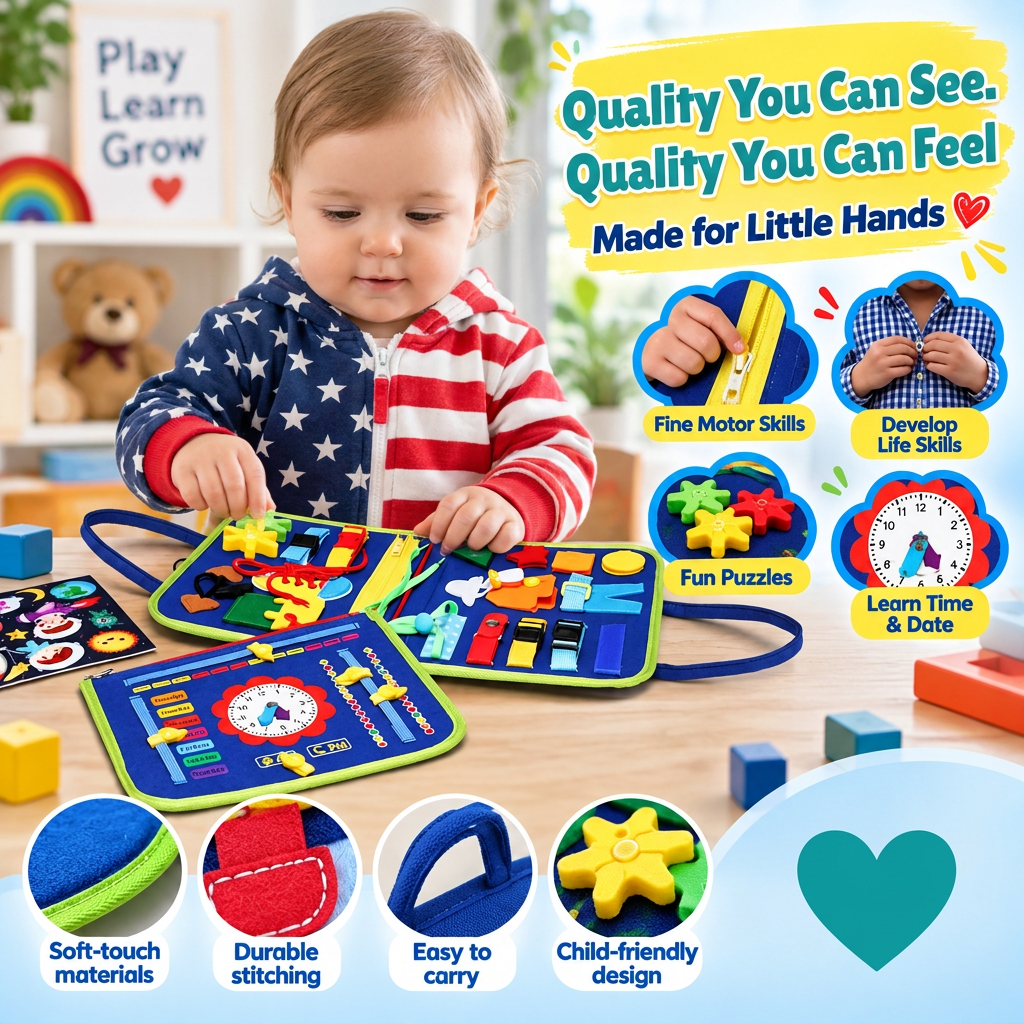 Montessori Busy Board