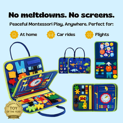 Blipza™ Montessori Busy Board
