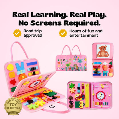 Blipza™ Montessori Busy Board