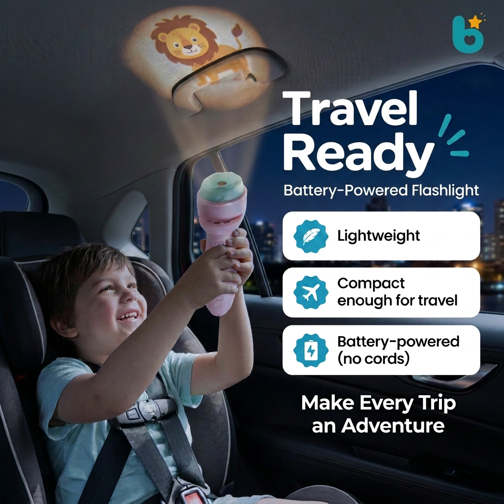 Kids Flashlight Projector
