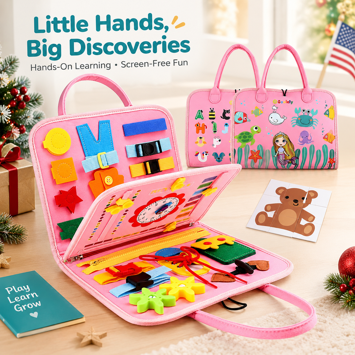 Blipza™ Montessori Busy Board