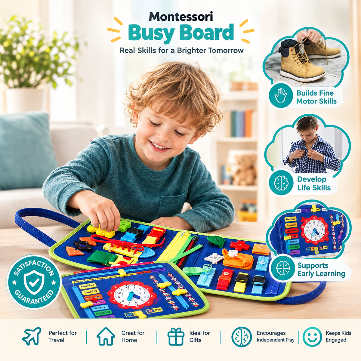 Montessori Busy Board
