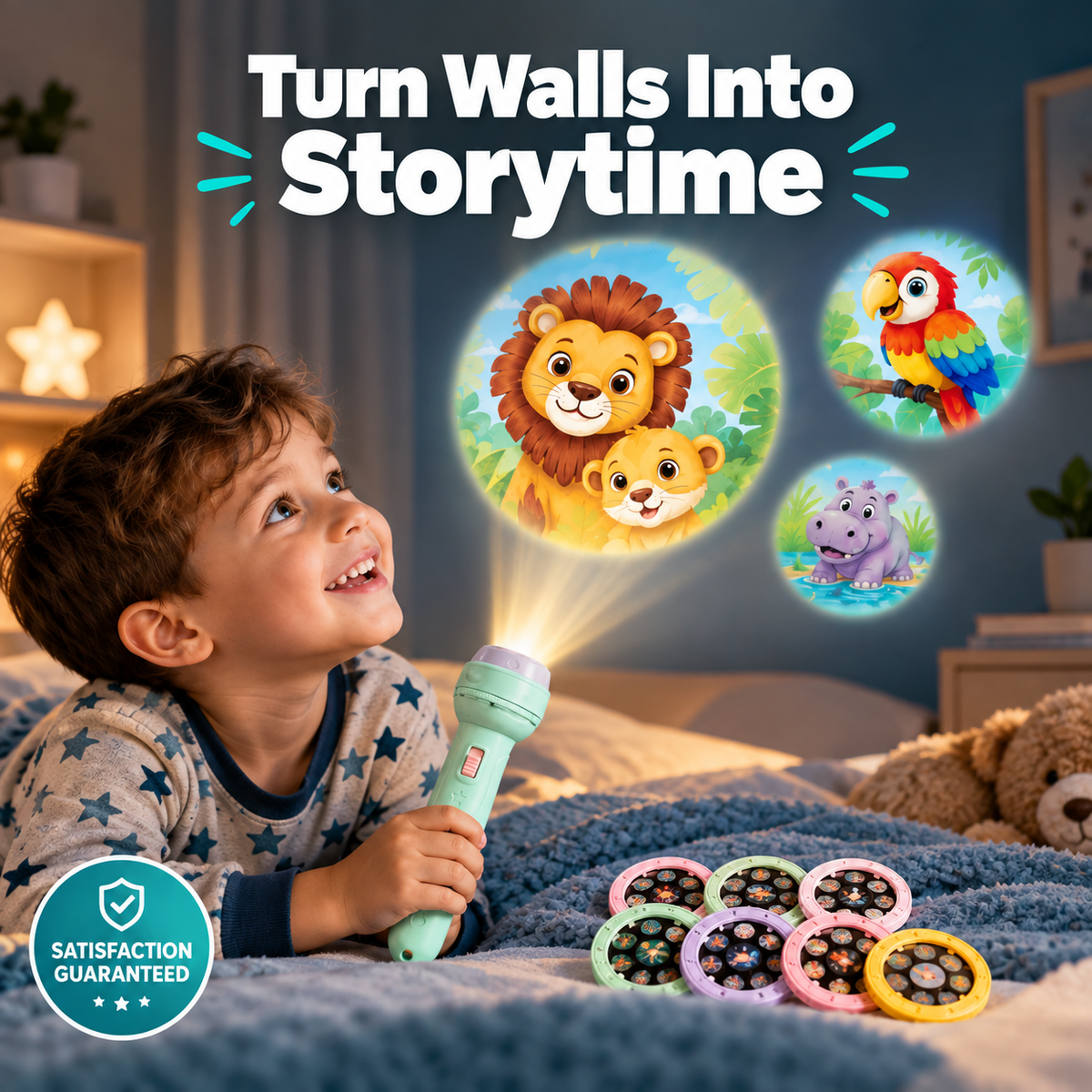 Kids Flashlight Projector