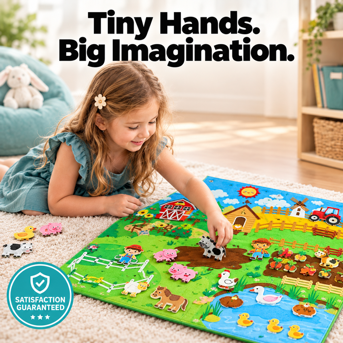 Montessori Felt Sensory Story Board
