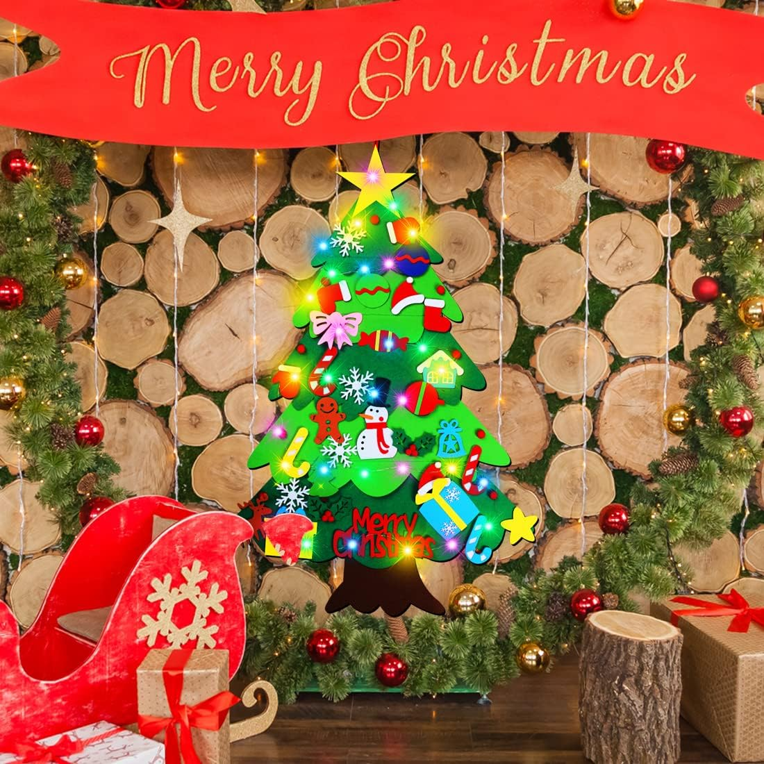 Montessori Christmas Tree