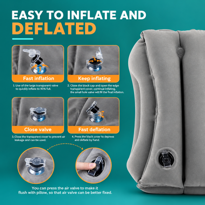 Inflatable Travel Sleep Pillow