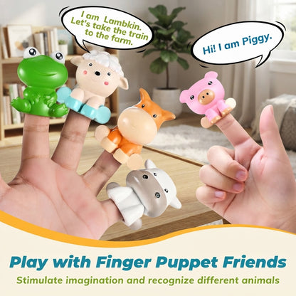 Farm Animal Train Toy