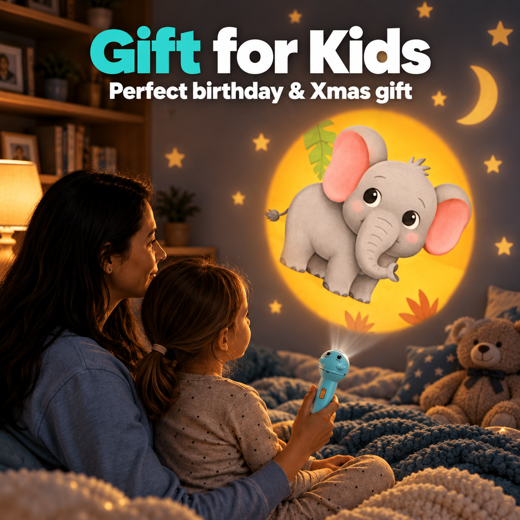 Kids Flashlight Projector