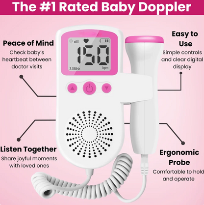 Baby Heartbeat Fetal Doppler