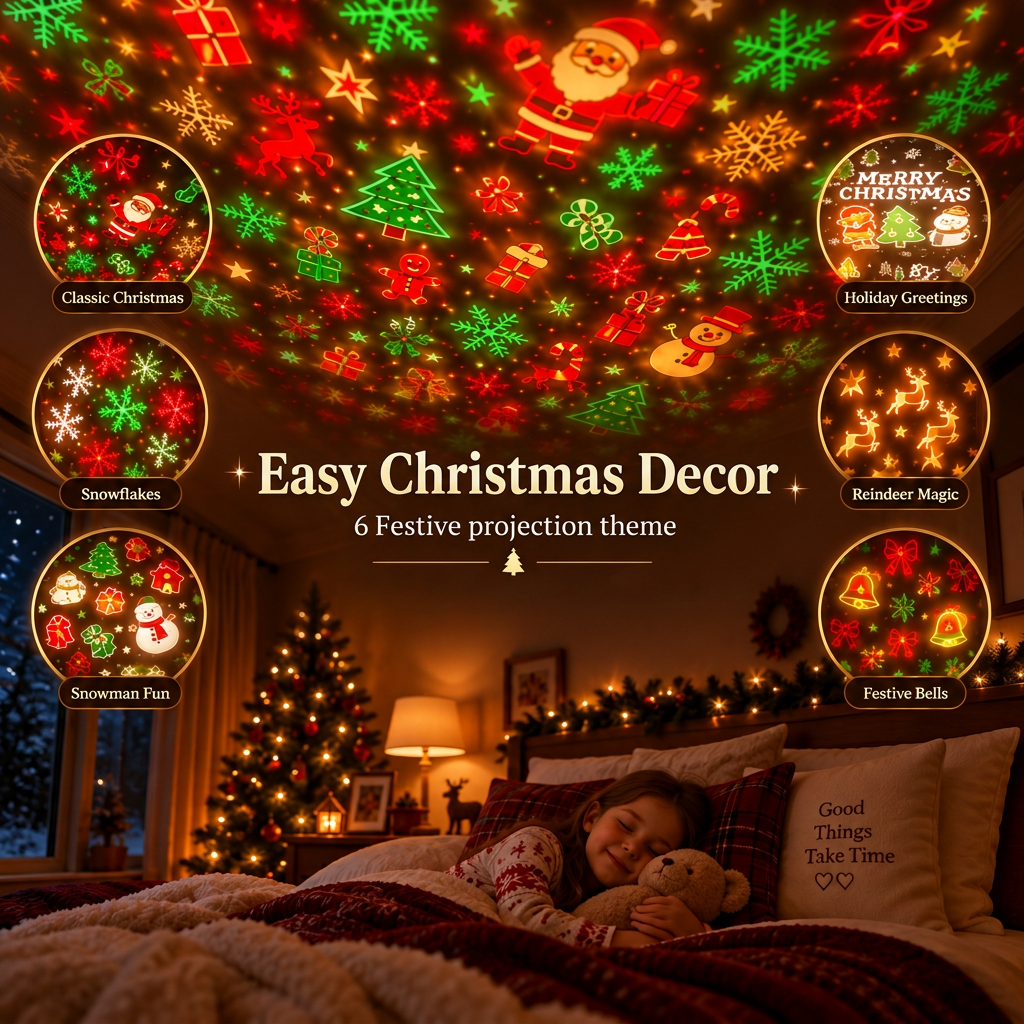Christmas Ceiling Projector Lamp