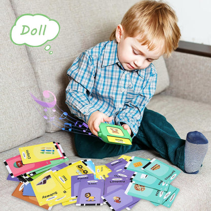 Talking Flash Cards,Kids Toddler Flash Cards with 240 Sight Words | Montessori Toys Autism Sensory Toys,Speech Therapy,Learning Educational Gifts for Age 4 5 6 Years Old Boys and Girls