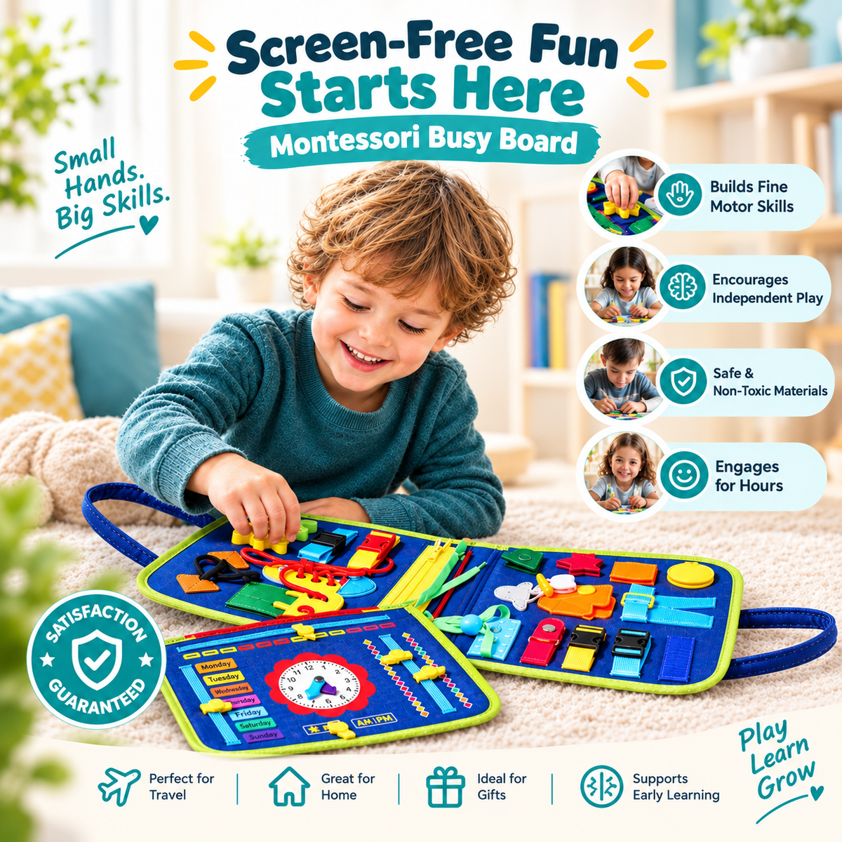 Montessori Busy Board