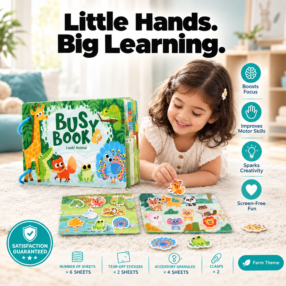 Montessori Baby Busy Book