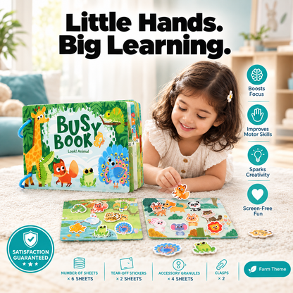 Montessori Baby Busy Book