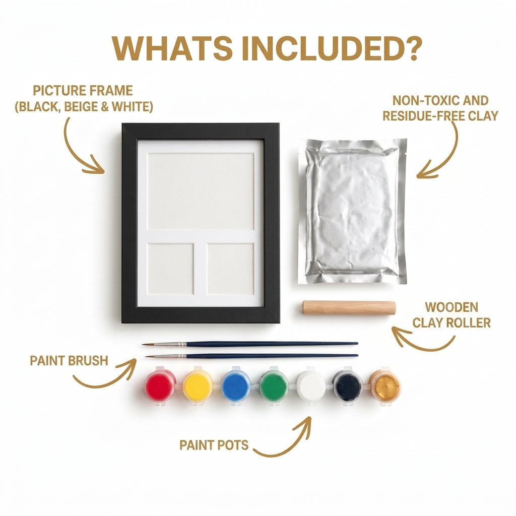 DIY Paw Print Keepsake Frame Kit