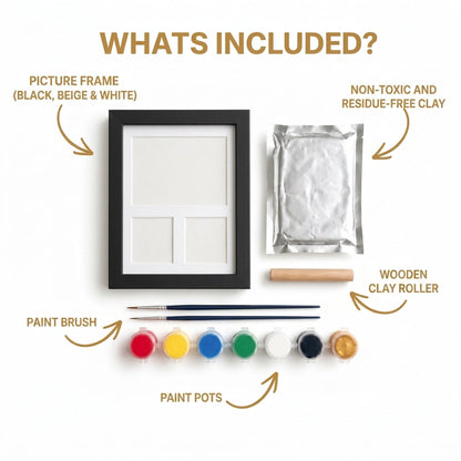DIY Paw Print Keepsake Frame Kit
